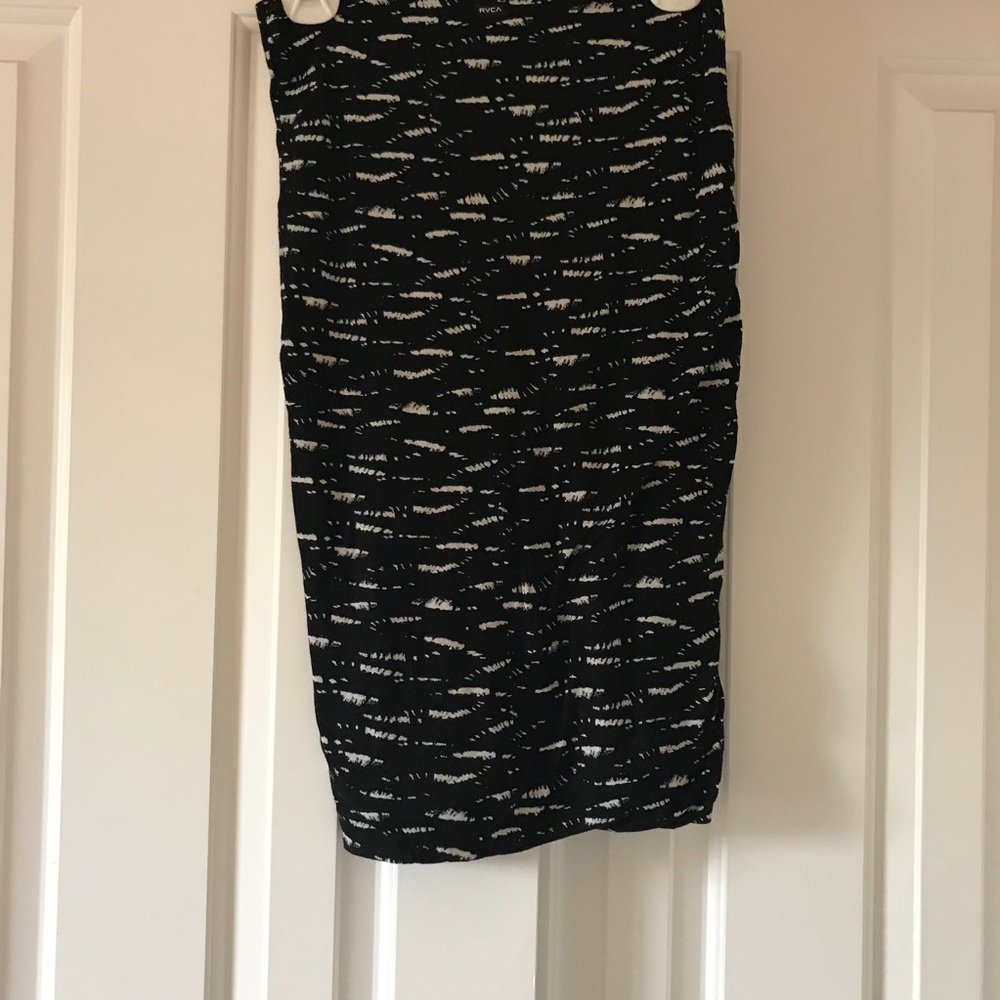 Patterned Jersey Pencil Skirt